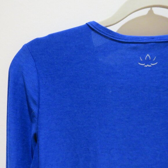 BEYOND YOGA Featherweight Classic Crew Top in Royal Blue Athleisure Gym - Size M - Picture 10 of 12